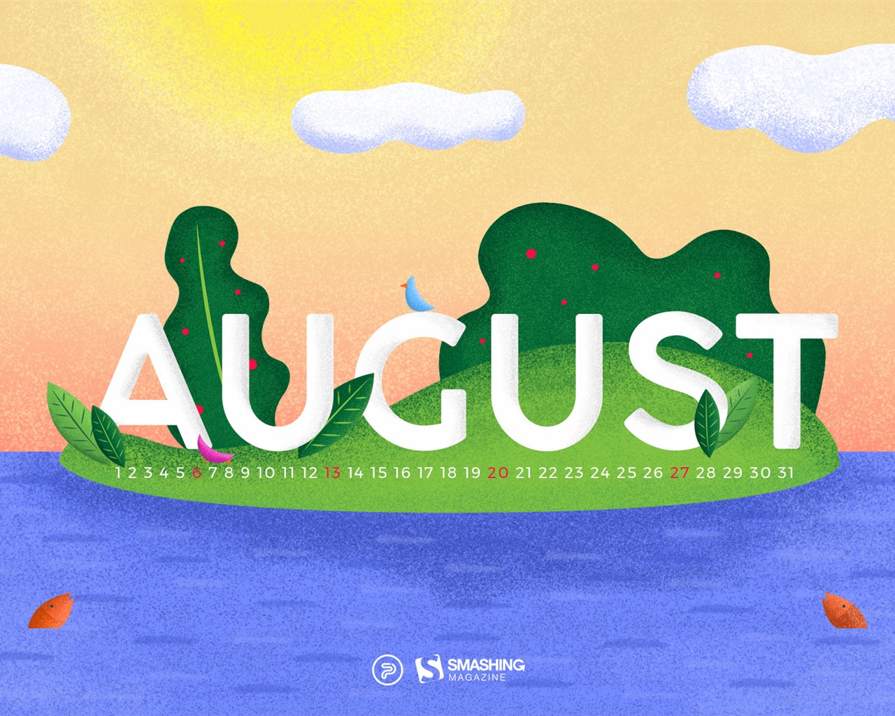 August 2017 calendar wallpaper #6 - 1280x1024