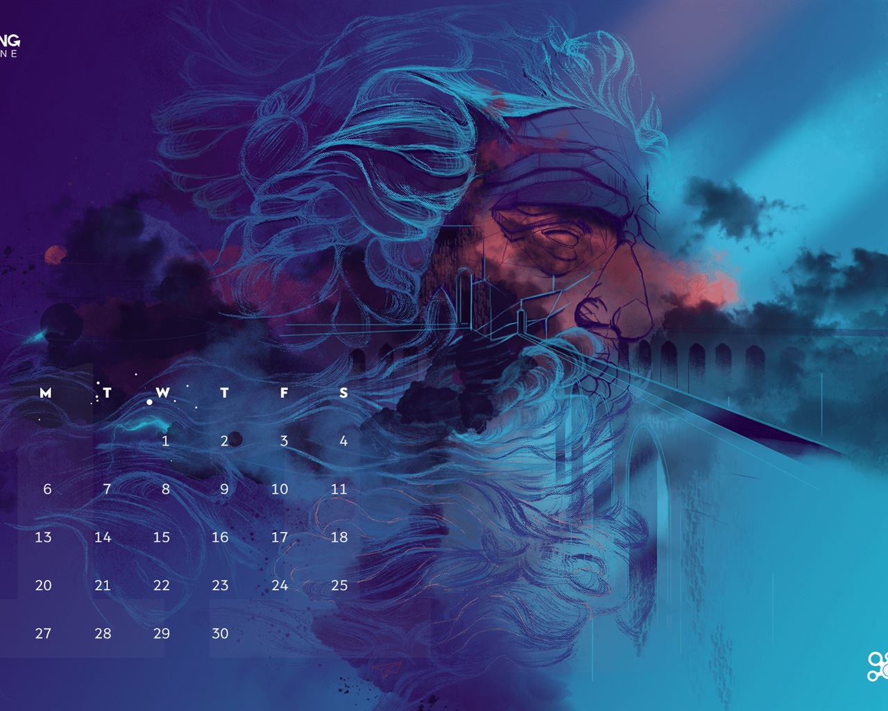 November 2017 calendar wallpaper #25 - 1280x1024