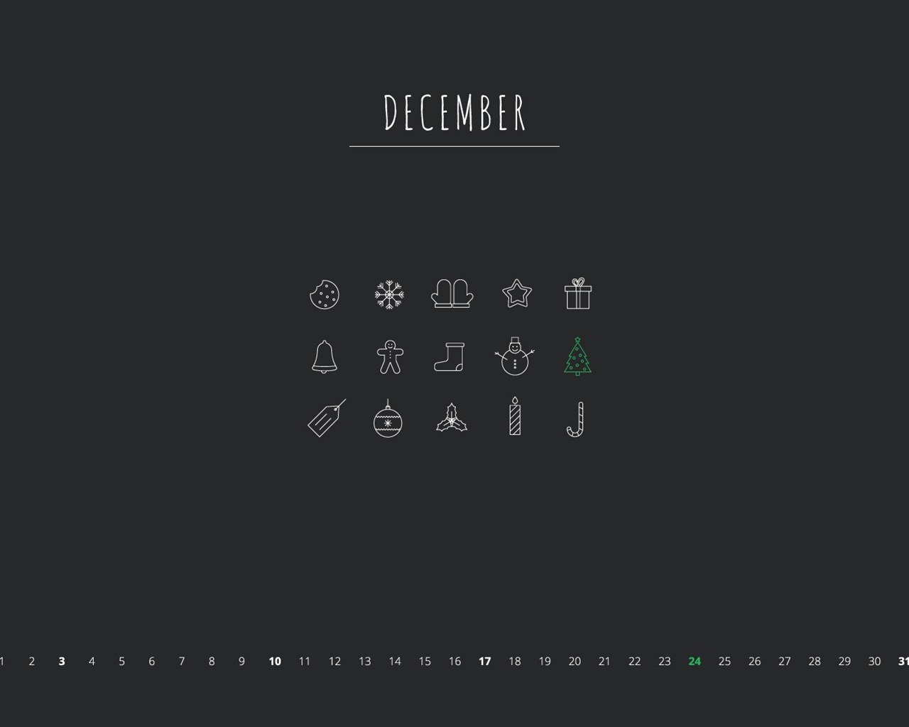 Fondo de pantalla de diciembre de 2017 #21 - 1280x1024