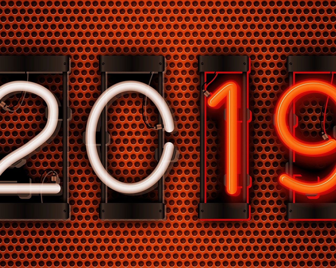Happy New Year 2019 HD wallpapers #3 - 1280x1024