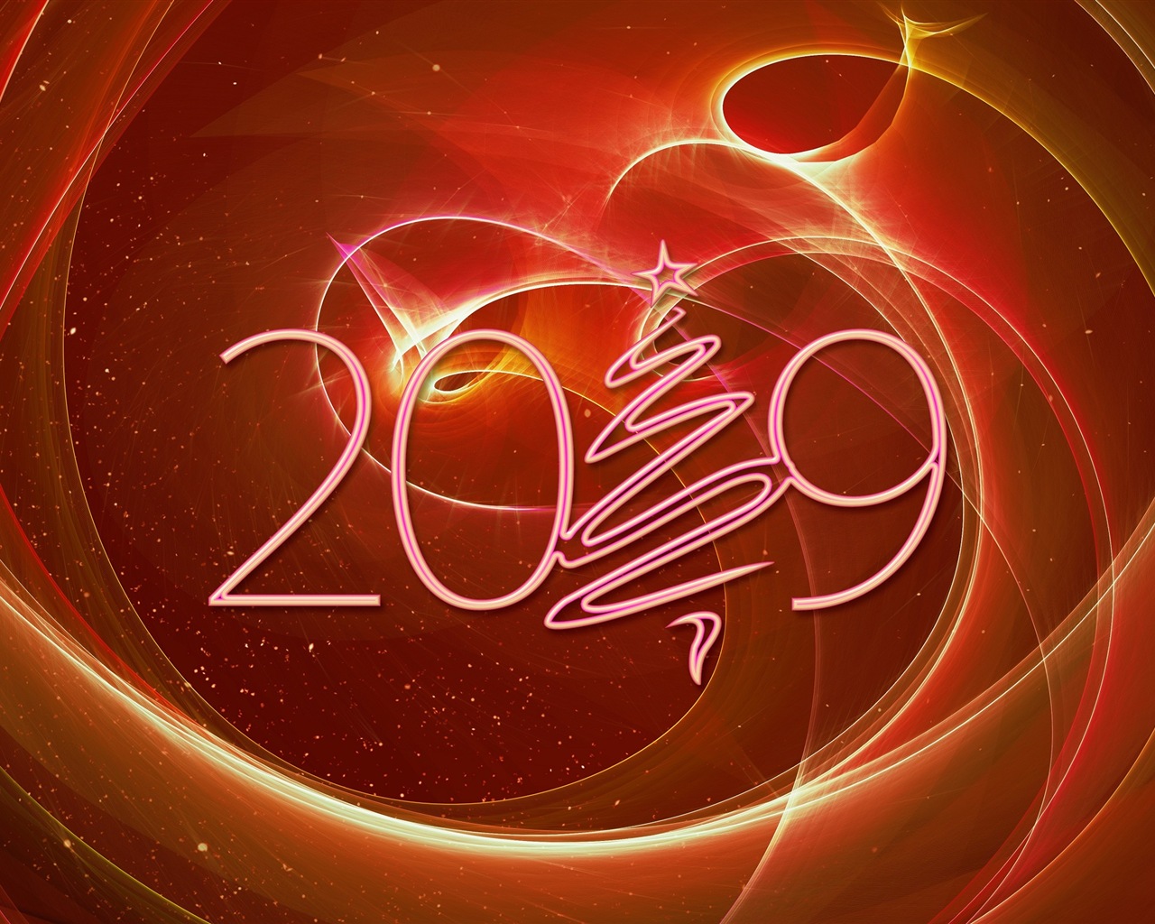 Šťastný nový rok 2019 HD tapety #4 - 1280x1024
