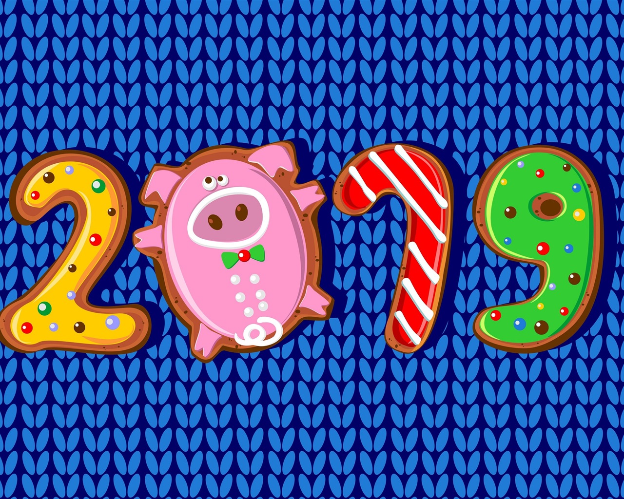 Happy New Year 2019 HD wallpapers #15 - 1280x1024