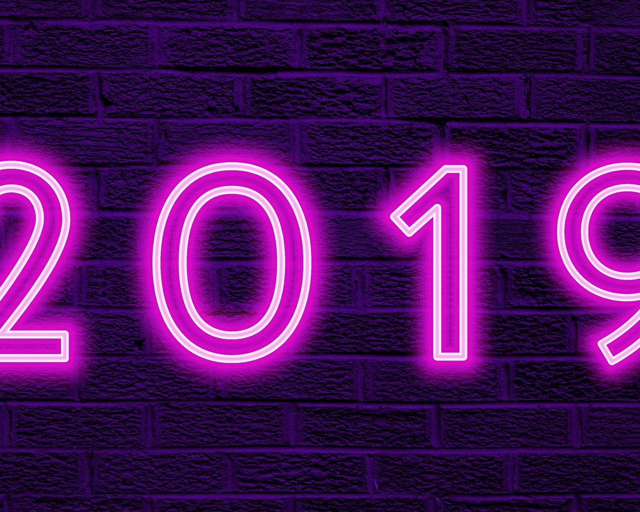 Frohes neues Jahr 2019 HD Wallpaper #16 - 1280x1024