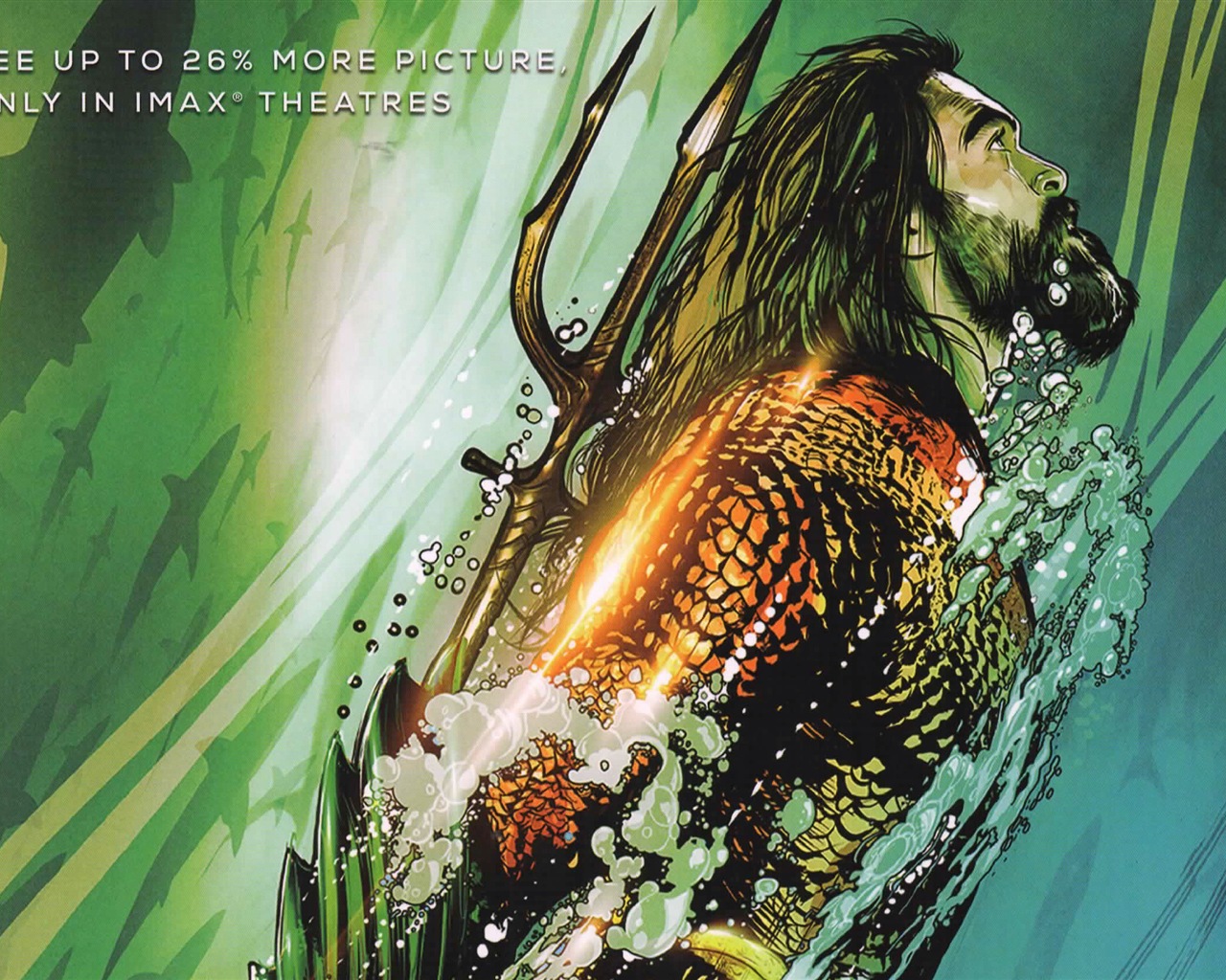 Aquaman 海王，漫威電影高清壁紙 #4 - 1280x1024