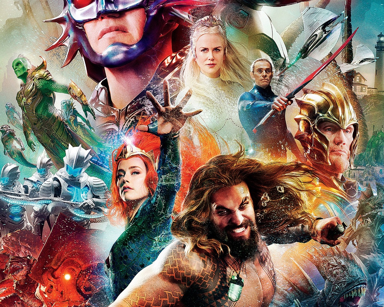 Aquaman, Marvel movie HD wallpapers #5 - 1280x1024