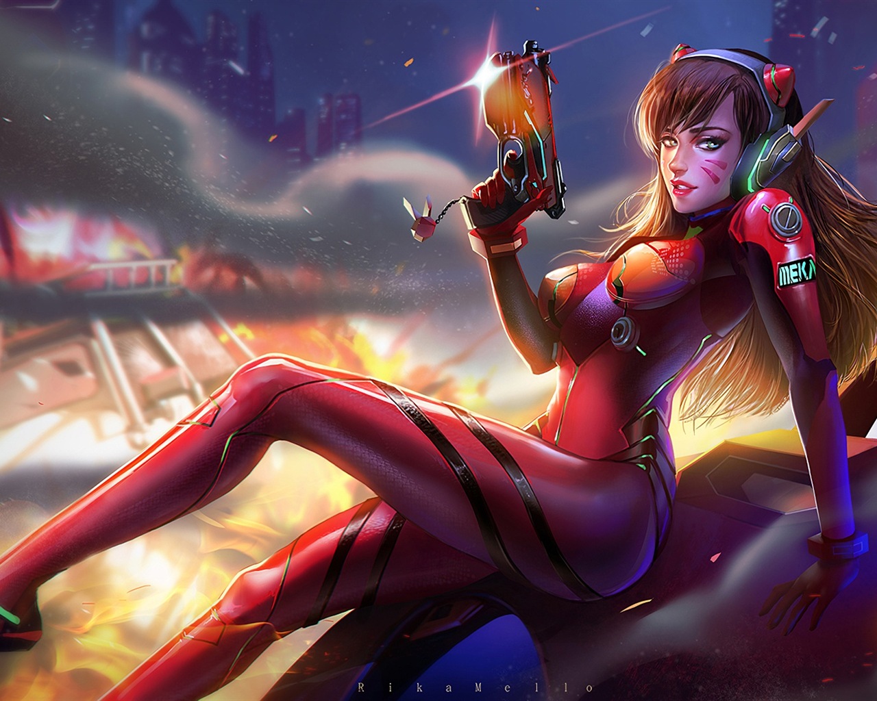 Overwatch, hot game HD wallpapers #4 - 1280x1024