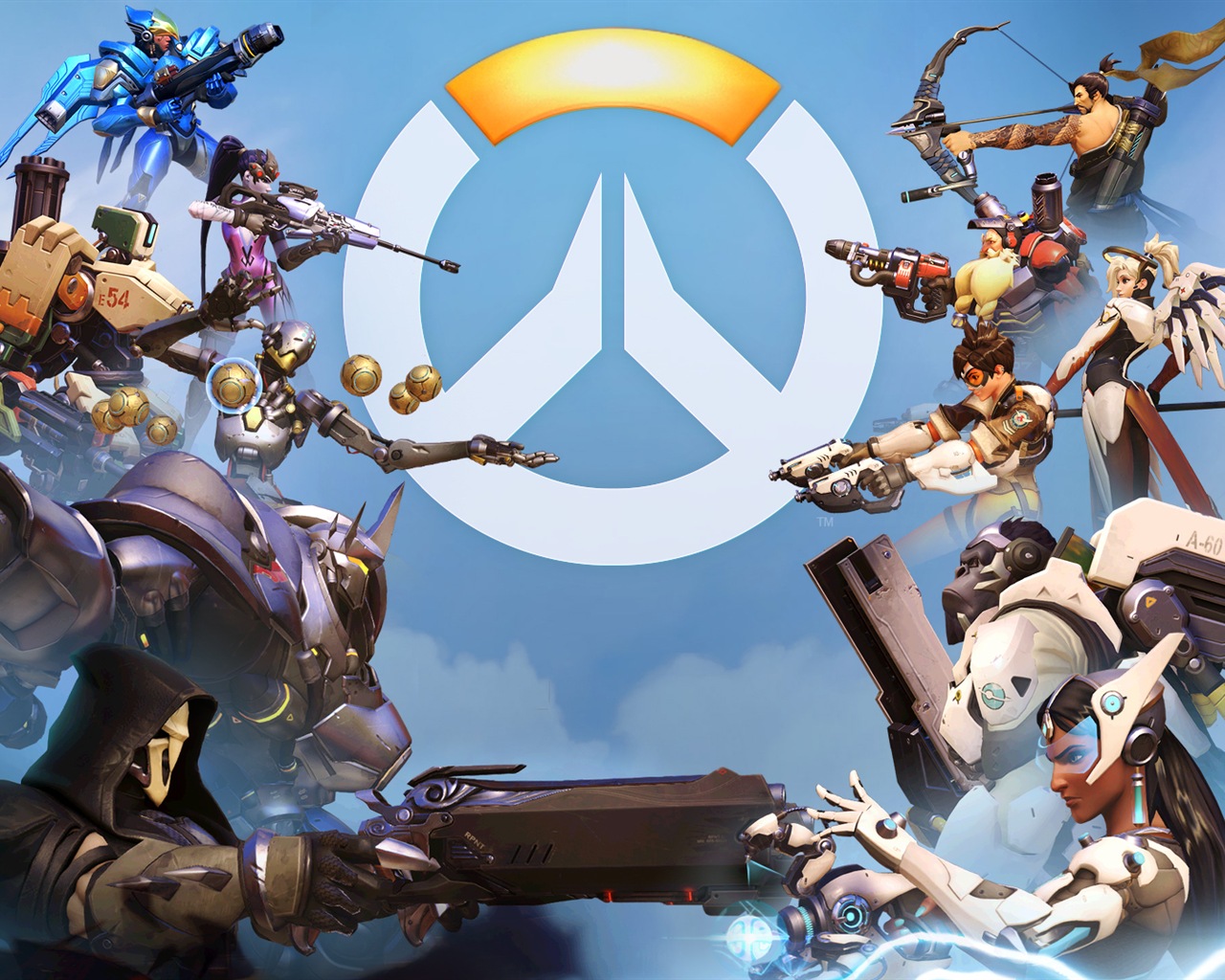 Overwatch, fonds d'écran HD jeu chaud #13 - 1280x1024