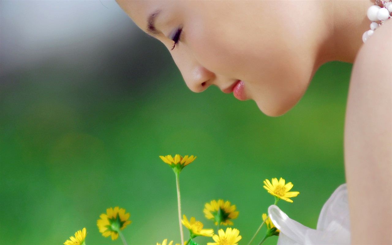 花樣年華美女壁紙 #2 - 1280x800