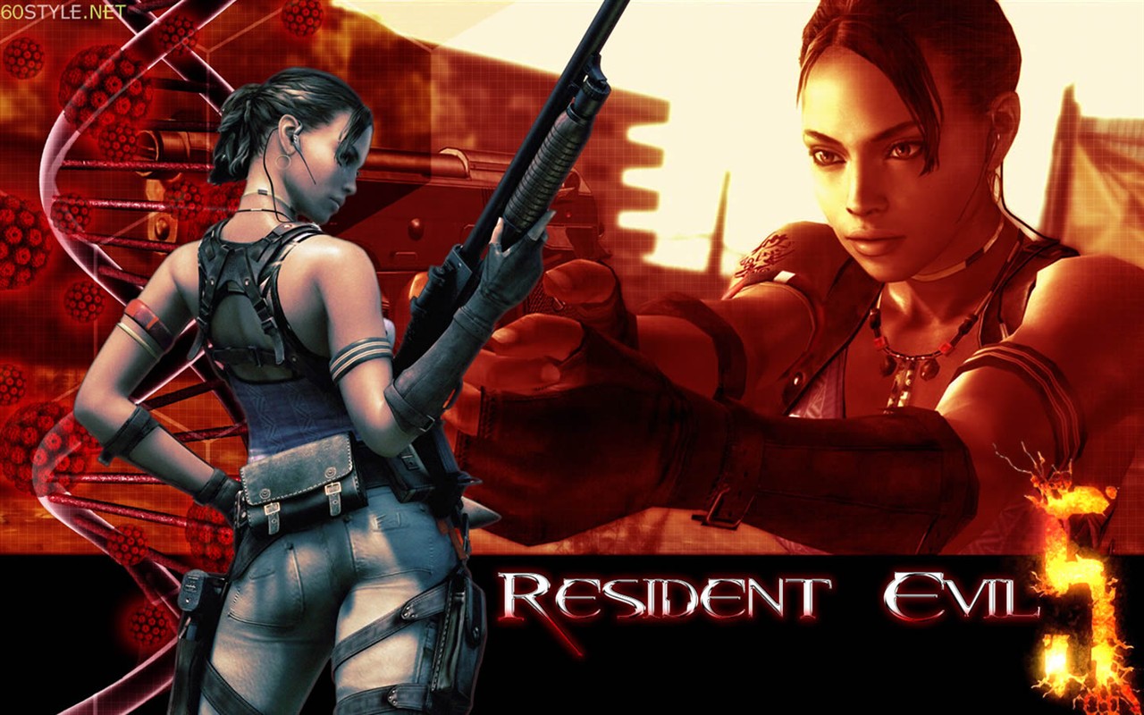 Resident Evil 5 Álbum Wallpaper #1 - 1280x800