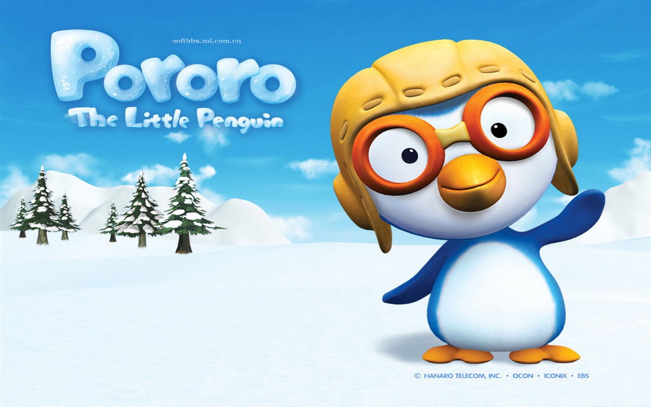 Fonds d'écran Cartoon Pororo #4 - 1280x800