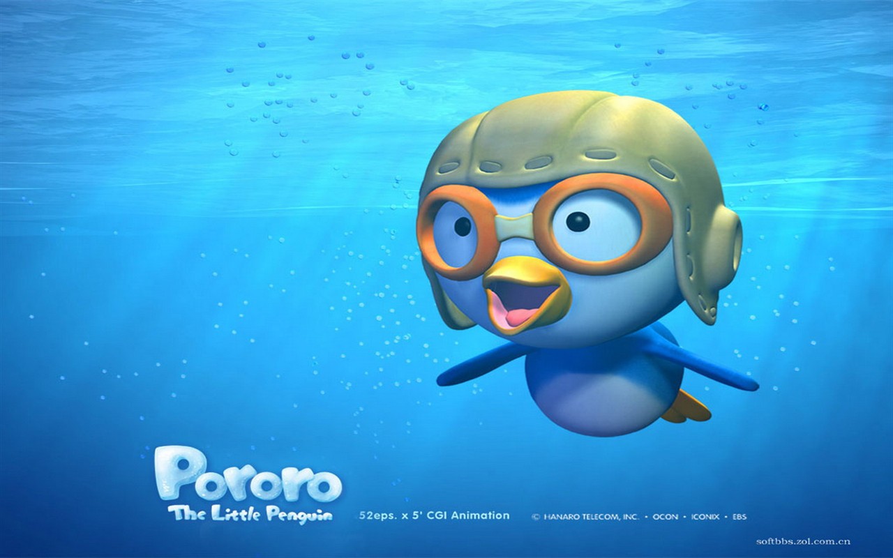 Pororo Cartoon Wallpapers #8 - 1280x800