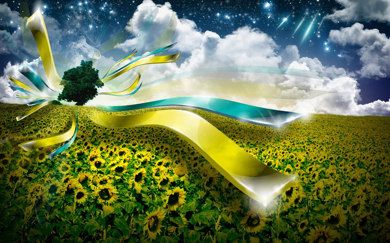 3D Design Wallpaper (1) #18 - 1280x800