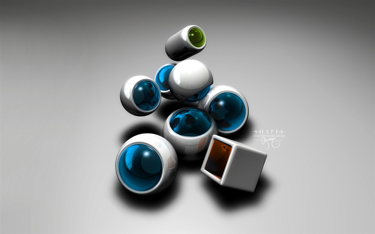 3D Design Wallpaper (1) #20 - 1280x800