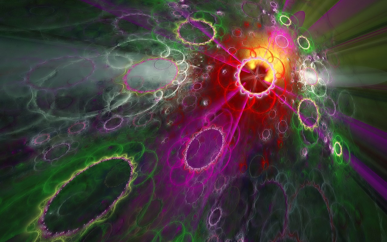 3D Dream květinové tapety Abstract #31 - 1280x800