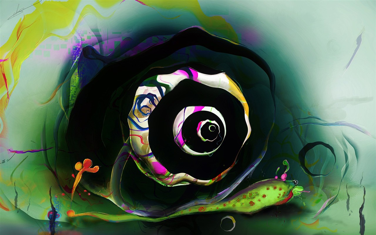 Creative syntézu vizuální tapety #12 - 1280x800