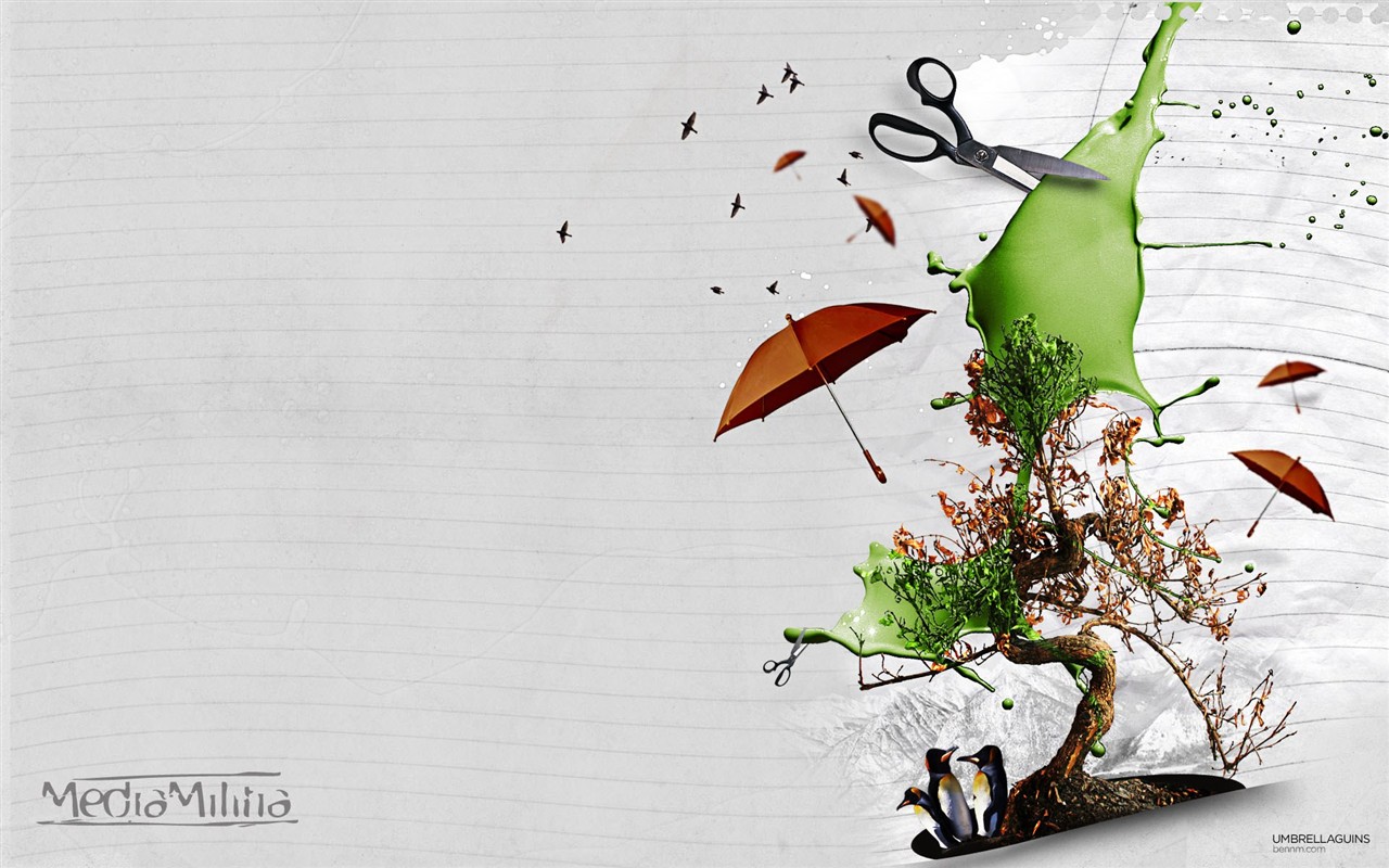 Creative syntézu vizuální tapety #26 - 1280x800