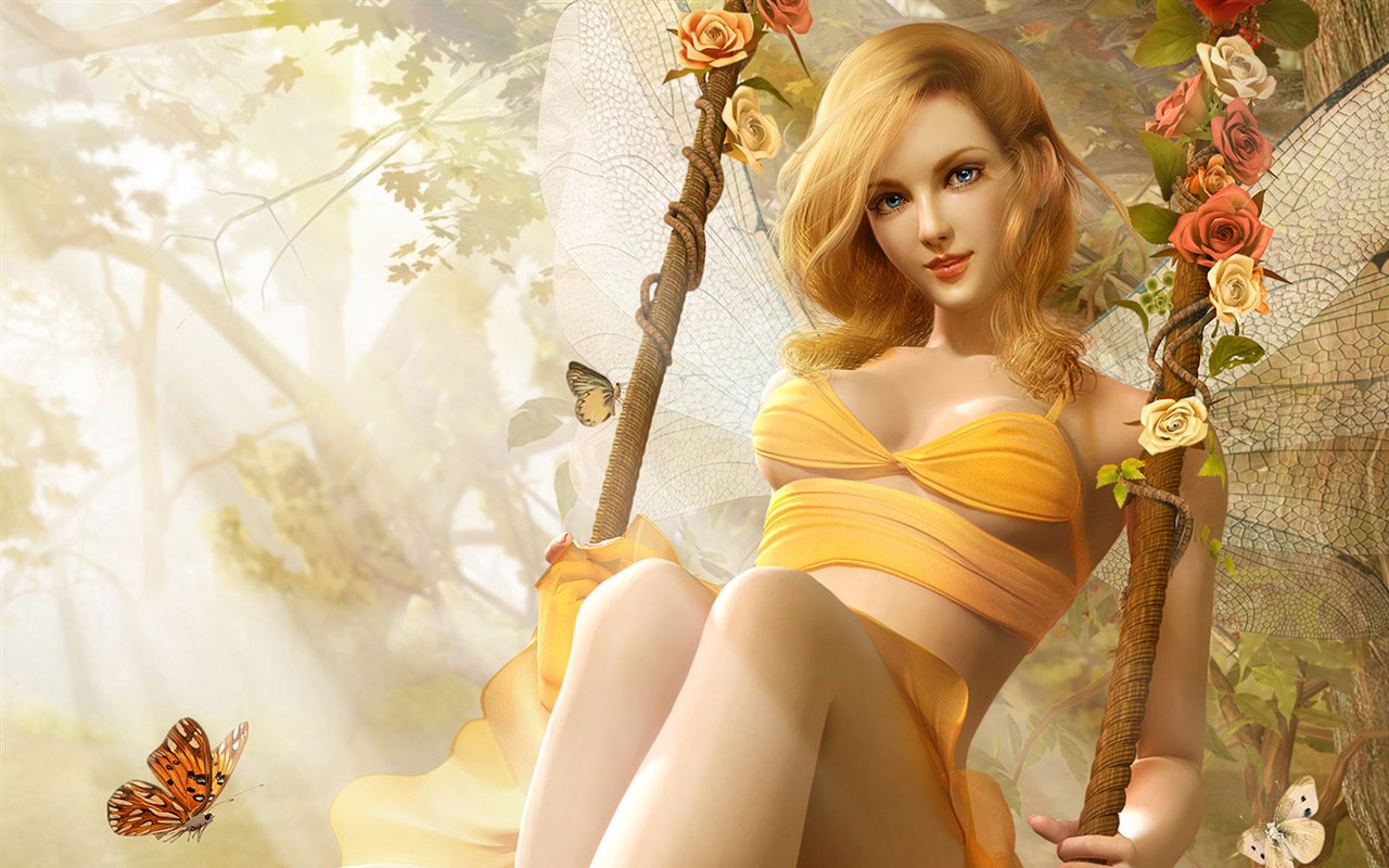 CG tapety krásné ilustrátor (1) #1 - 1280x800