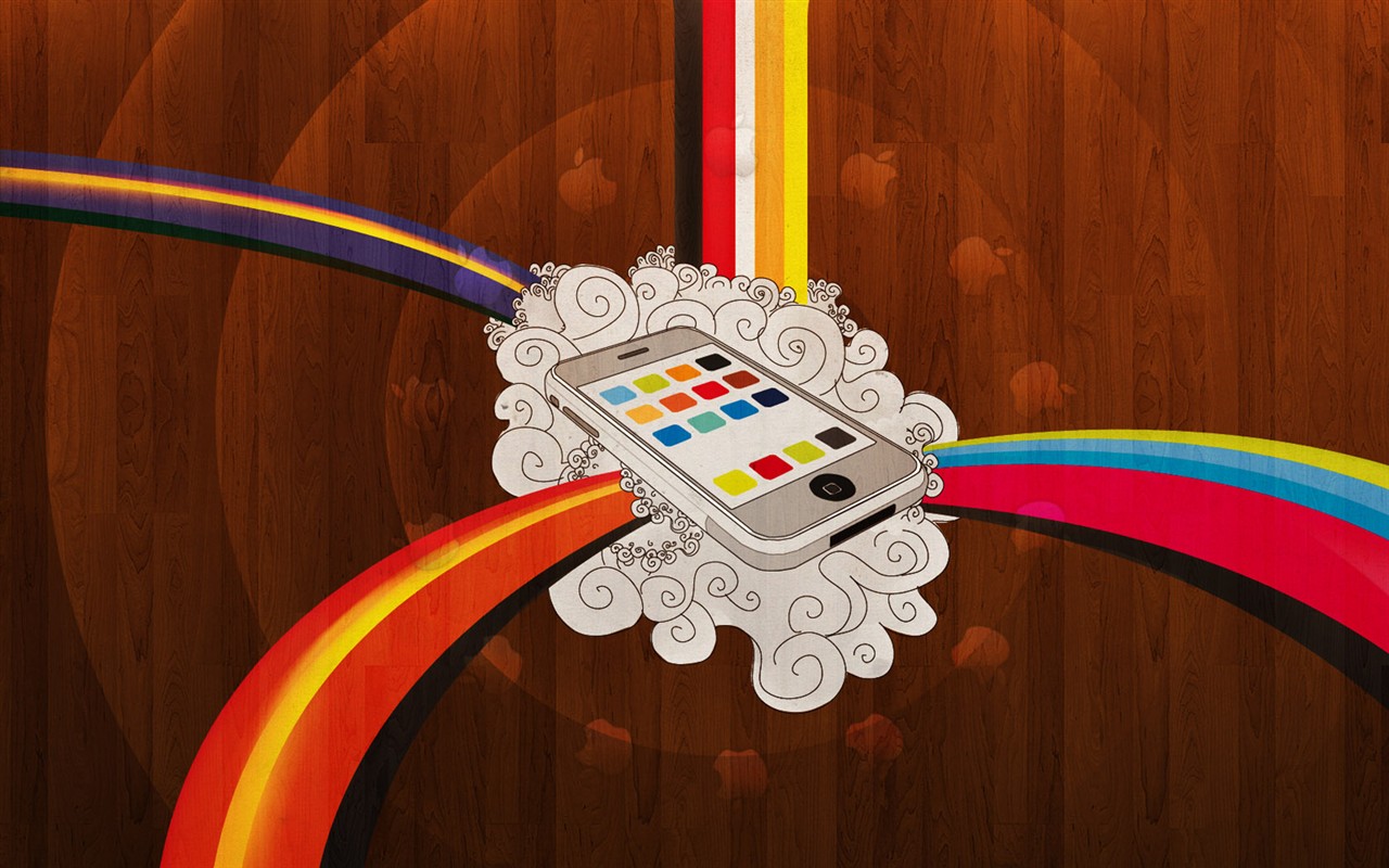 Apple Creative Design Wallpaper #5 - 1280x800