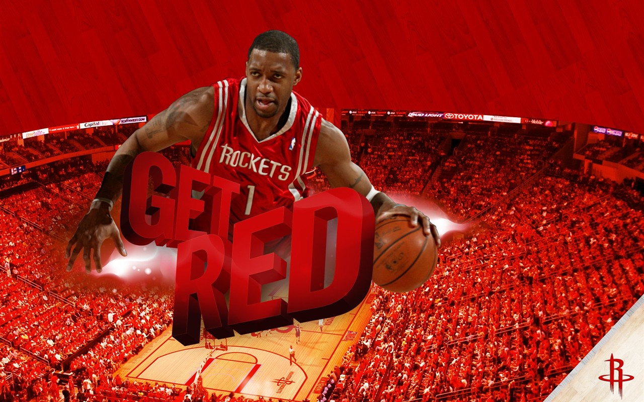 NBA Houston Rockets 2009 Playoff-Tapete #3 - 1280x800