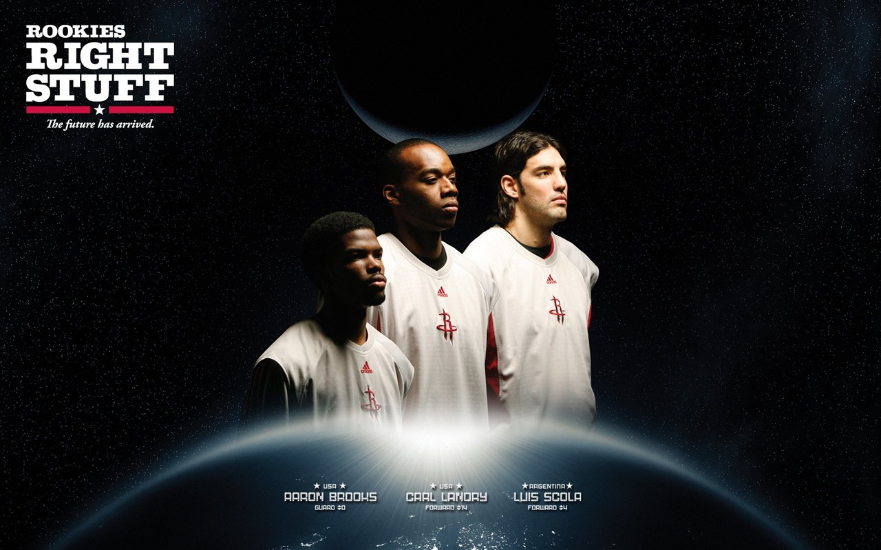 NBA火箭隊2009季后賽壁紙 #7 - 1280x800
