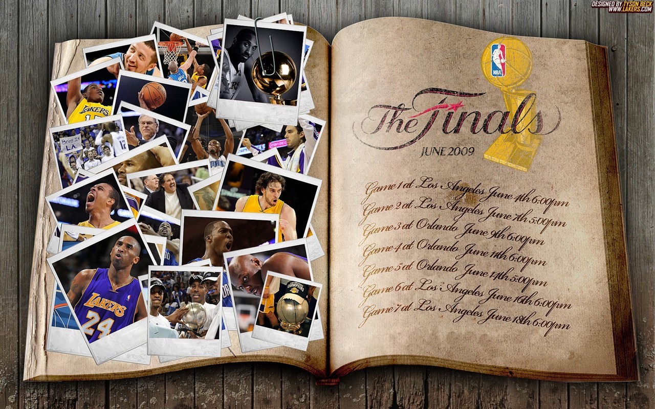 NBA2009 Champion Lakers Wallpaper #1 - 1280x800