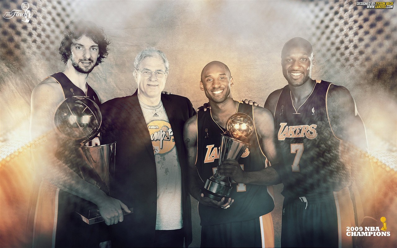 NBA2009 Champion Wallpaper Lakers #7 - 1280x800