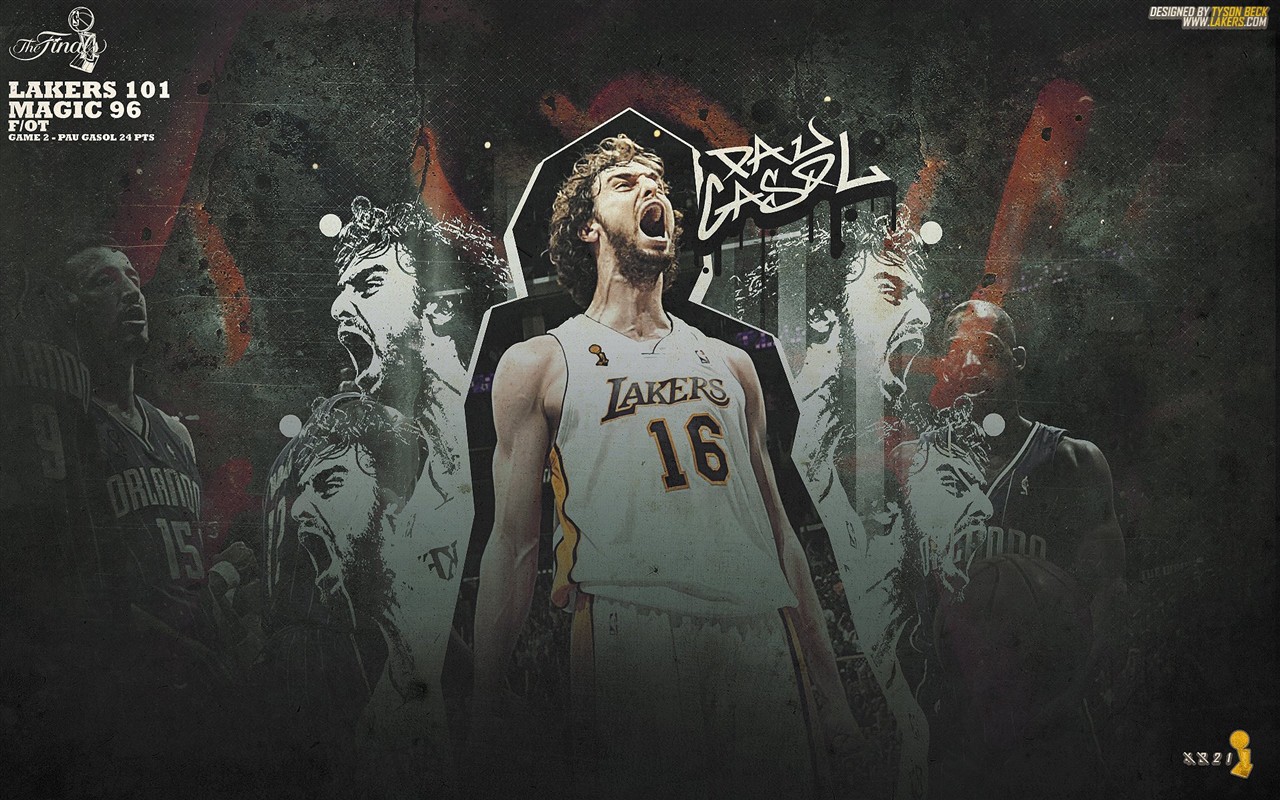 NBA2009 Champion Wallpaper Lakers #12 - 1280x800