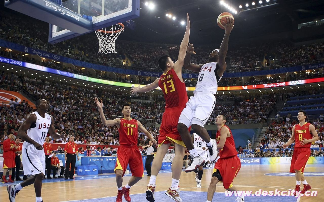 北京奧運籃球壁紙 #1 - 1280x800