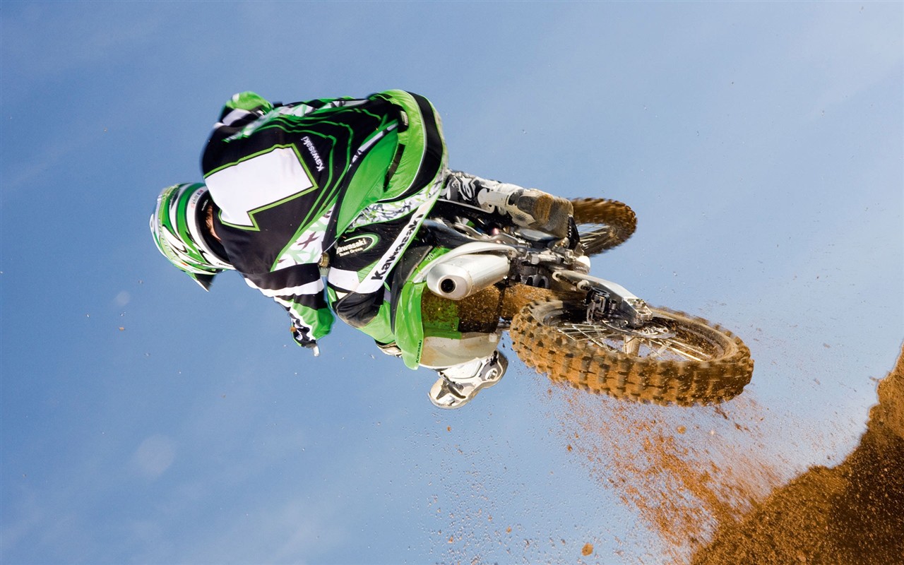 Off-road motocykly HD Wallpaper (2) #1 - 1280x800