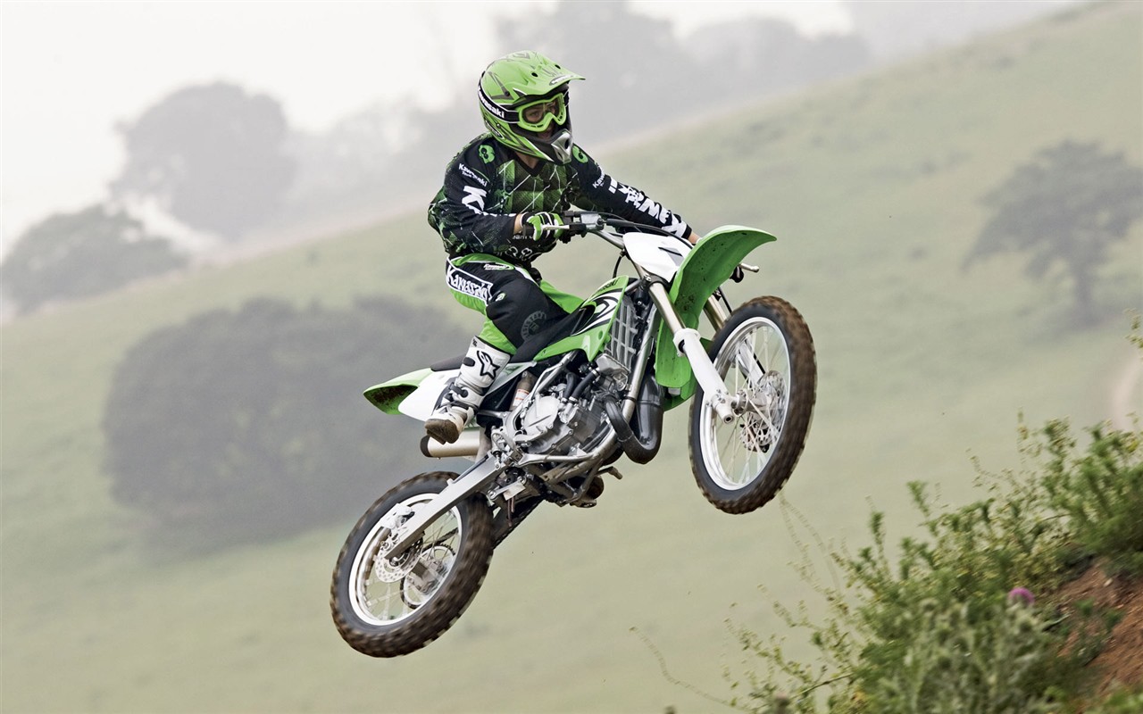 Off-road motocykly HD Wallpaper (2) #3 - 1280x800
