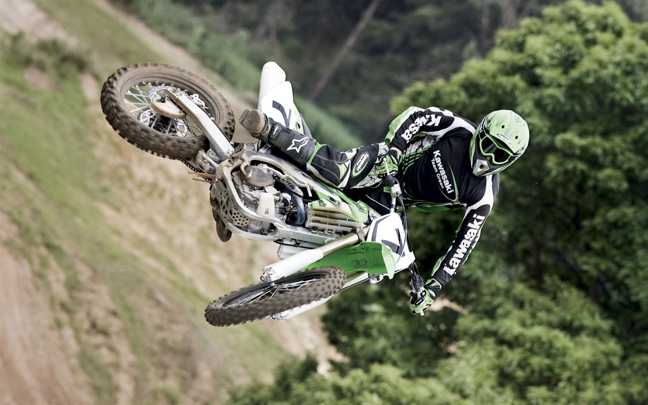 Off-road motocykly HD Wallpaper (2) #18 - 1280x800