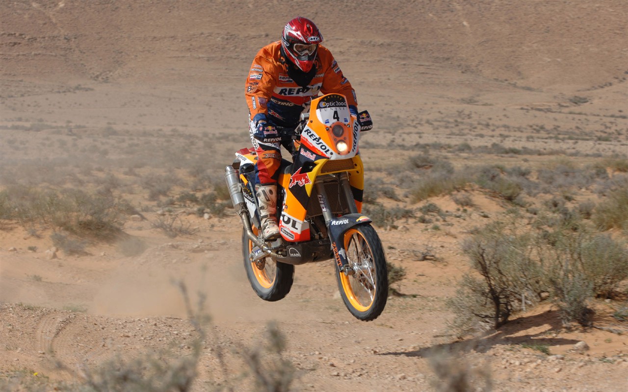 Off-road motocykly HD Wallpaper (2) #25 - 1280x800