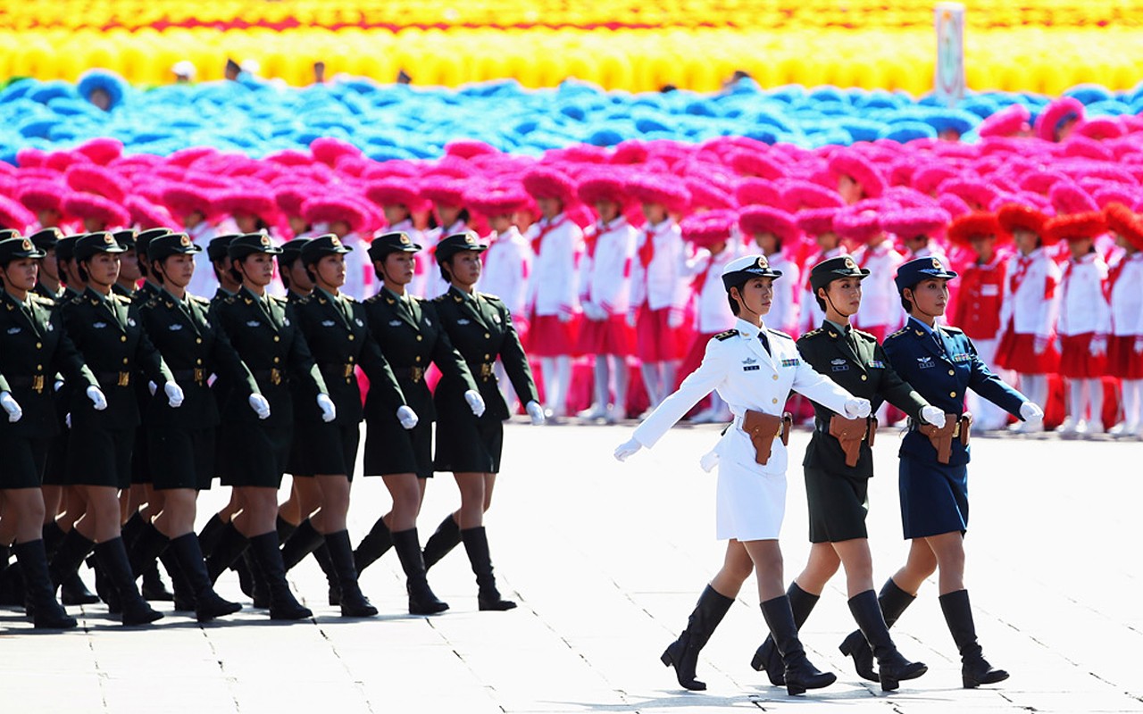 National Day military parade wallpaper albums #10 - 1280x800