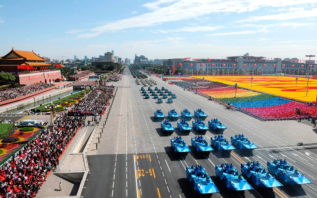National Day military parade wallpaper albums #12 - 1280x800