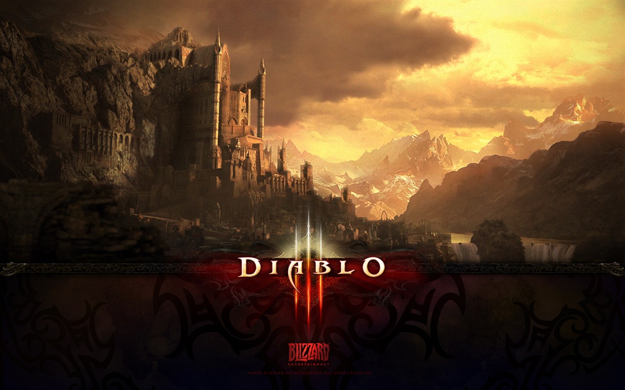 Diablo 3 schöne Tapete #1 - 1280x800