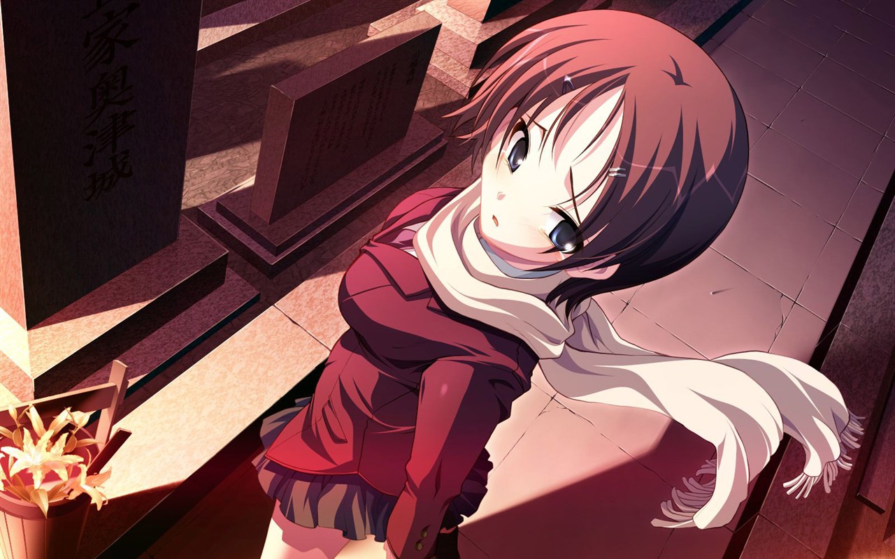 Meimei beautiful wallpaper animation cartoon #3 - 1280x800