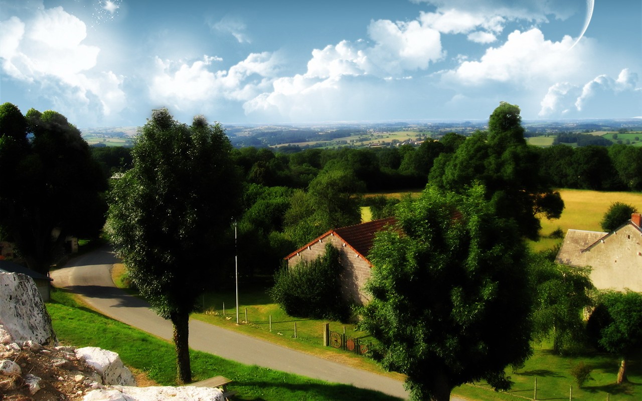 Krásná krajina na plochu #3 - 1280x800