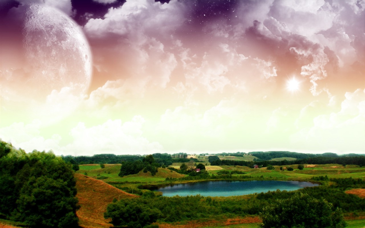 Krásná krajina na plochu #11 - 1280x800