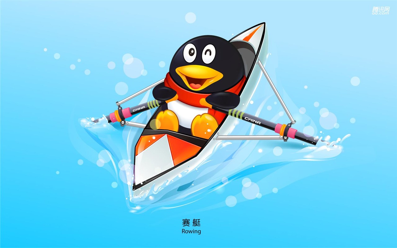 QQ olympijské sporty téma wallpaper #7 - 1280x800