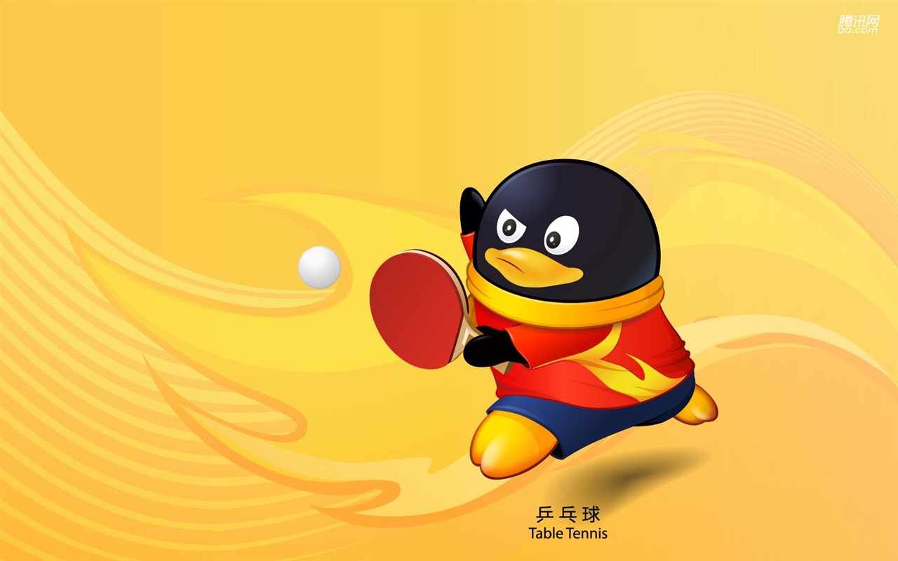 QQ Olympic sports theme wallpaper #20 - 1280x800