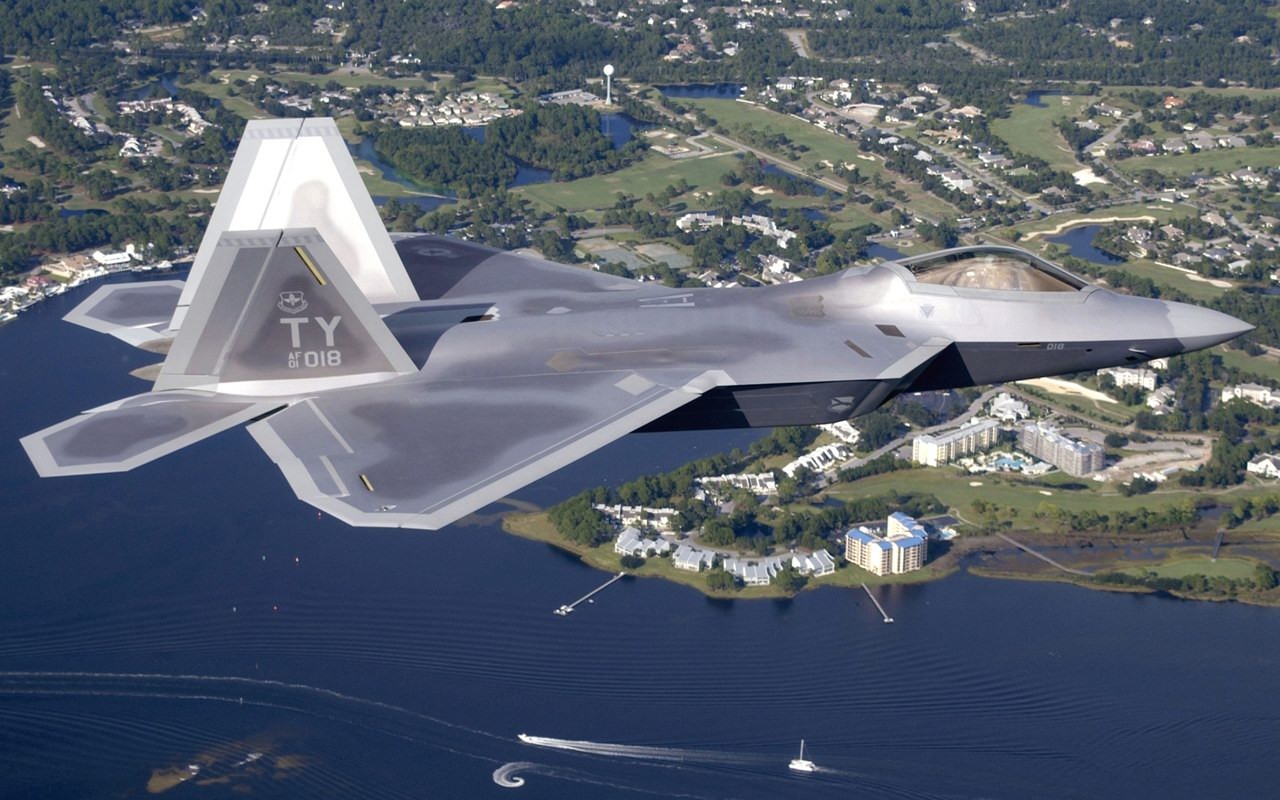 F-22 «Raptor» #23 - 1280x800