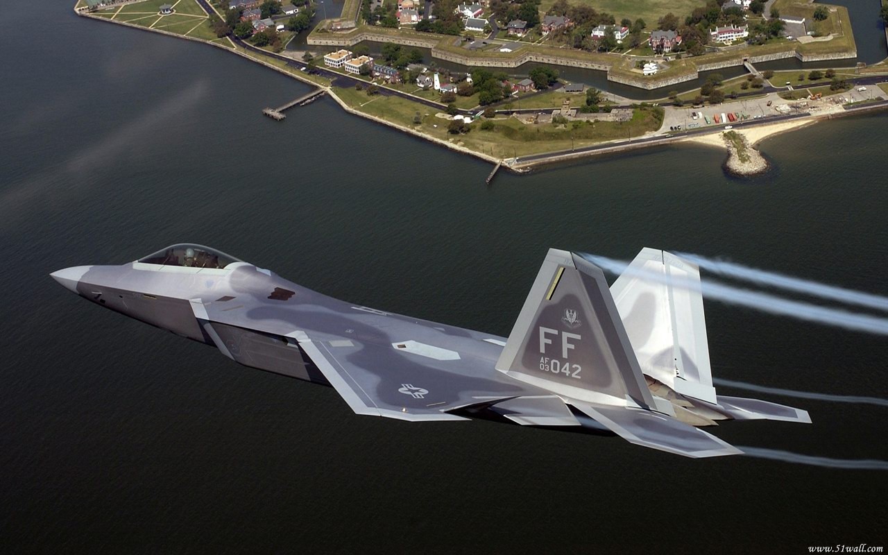 F-22 «Raptor» #24 - 1280x800