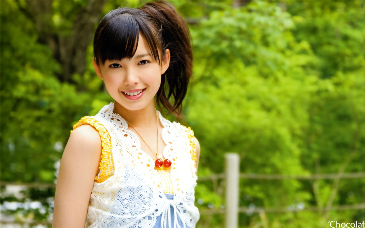 Cute Japanese beauty photo portfolio #14 - 1280x800