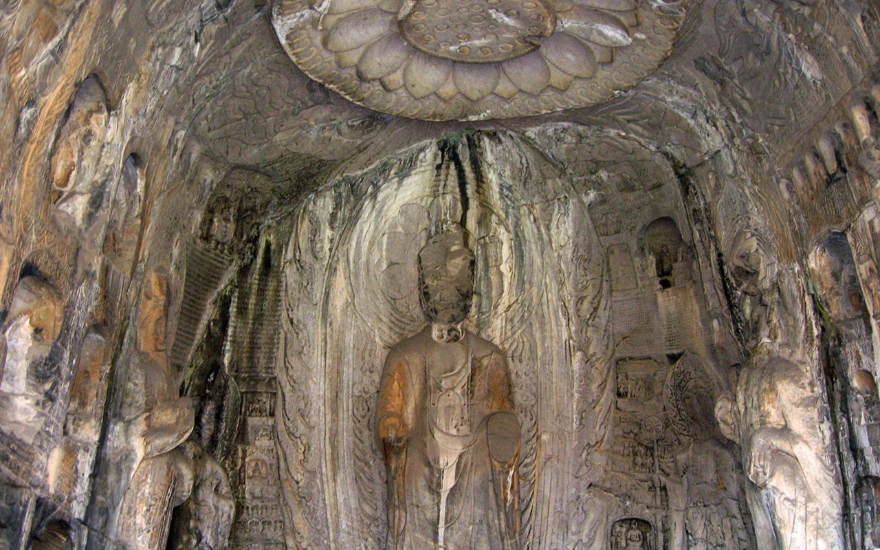 Luoyang, Longmen Grottoes Wallpaper #11 - 1280x800