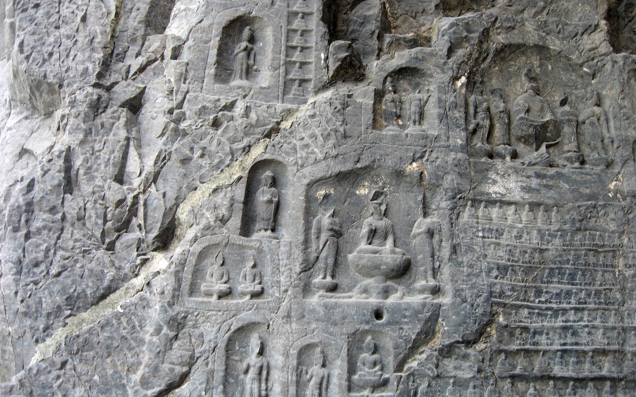 Luoyang, Longmen Grottoes Wallpaper #18 - 1280x800