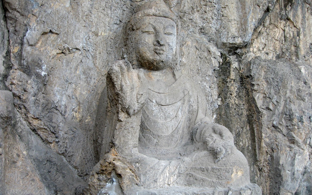 Luoyang, Longmen Grottoes Wallpaper #20 - 1280x800