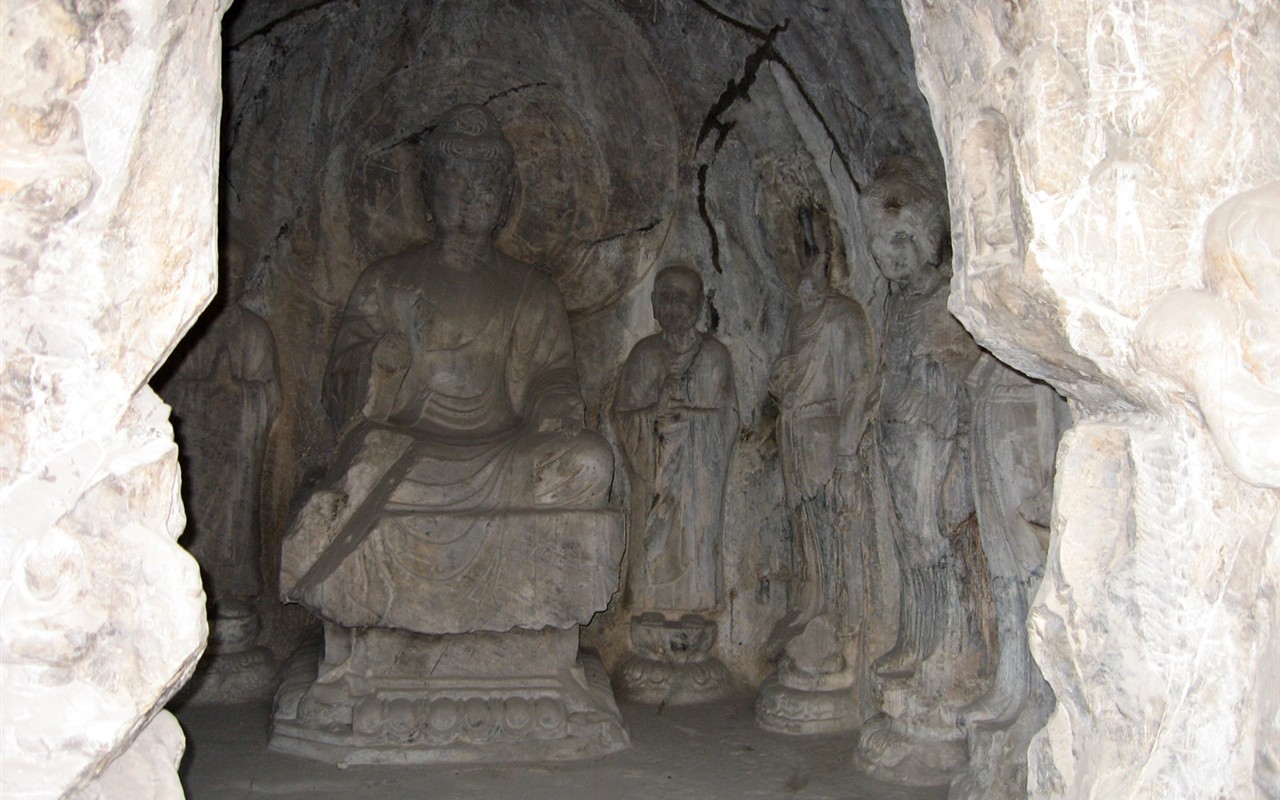 Luoyang, Longmen Grottoes Wallpaper #26 - 1280x800