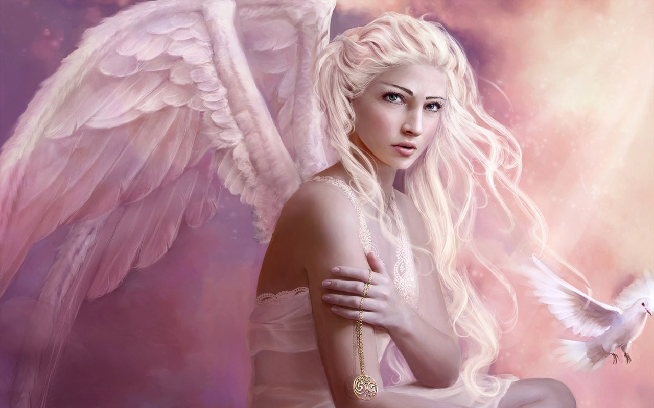 CG Illustration Fantasy Wallpaper Frauen #32 - 1280x800