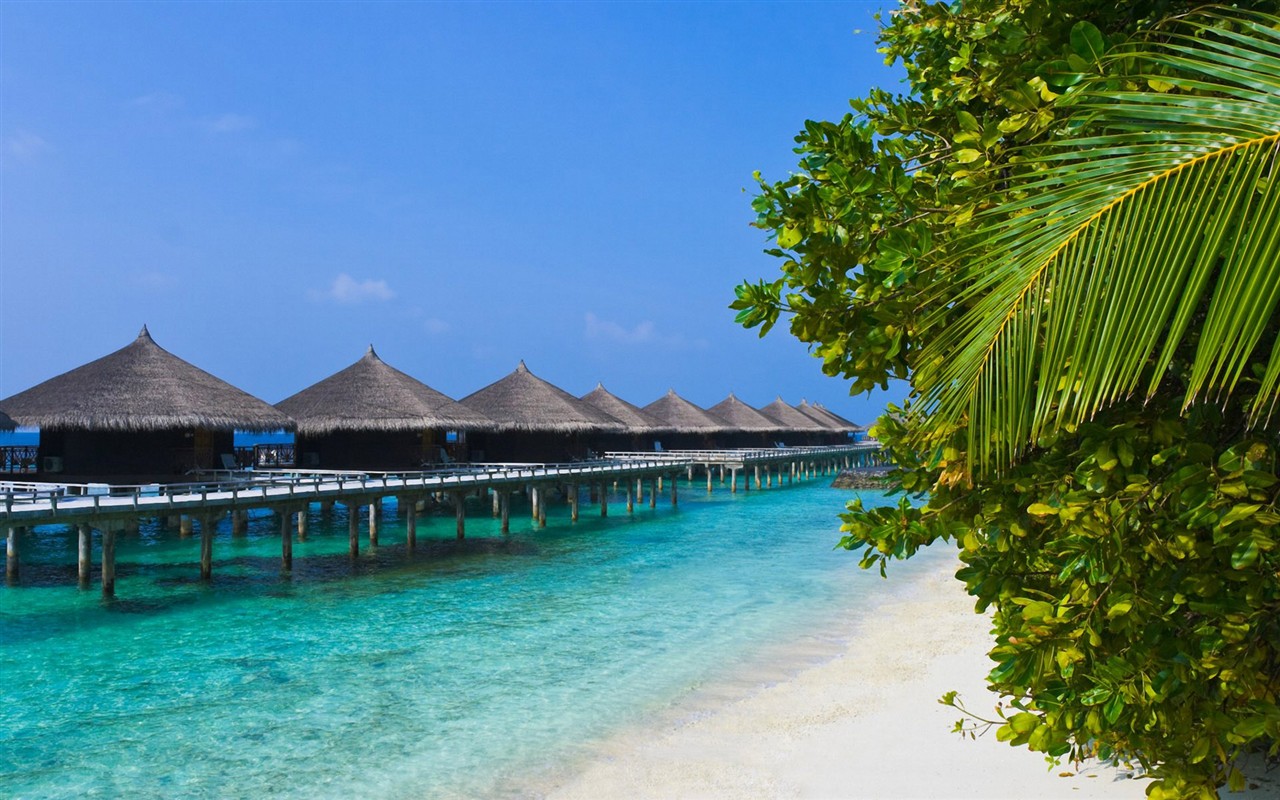 The beautiful seaside scenery HD Wallpapers #22 - 1280x800