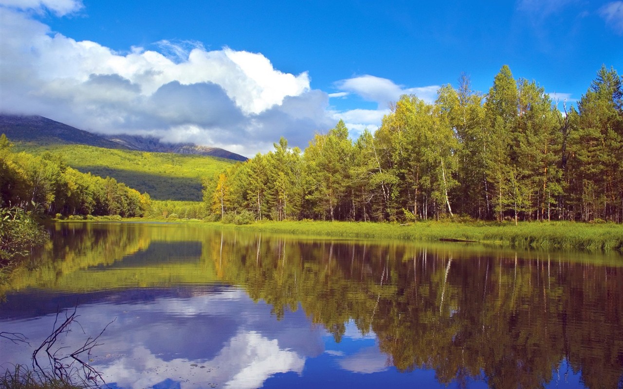 Krásné přírodní scenérie na Sibiři #9 - 1280x800